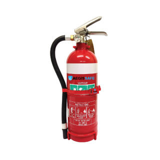 2 kg Dry Chemical Powder Fire Extinguishers with Vehicle Bracket
