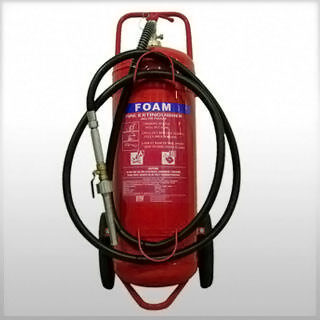 45L Foam Fire Extinguisher Mobile Wheeled