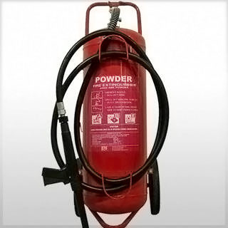 50 kg Mobile Dry Chemical Powder Fire Extinguisher