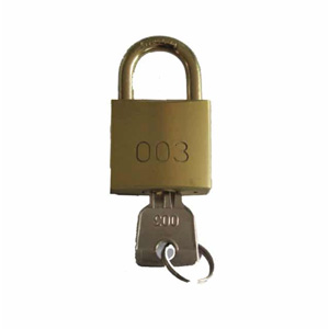 003 Padlock and Key