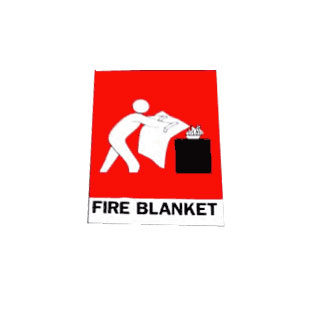 Fire Blanket Location Sign