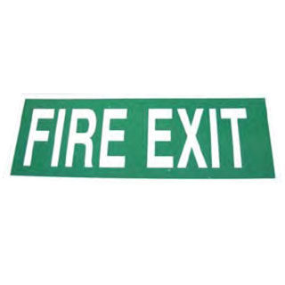 Fire Exit Sign