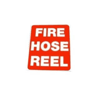 Fire Hose Reel Sign Text