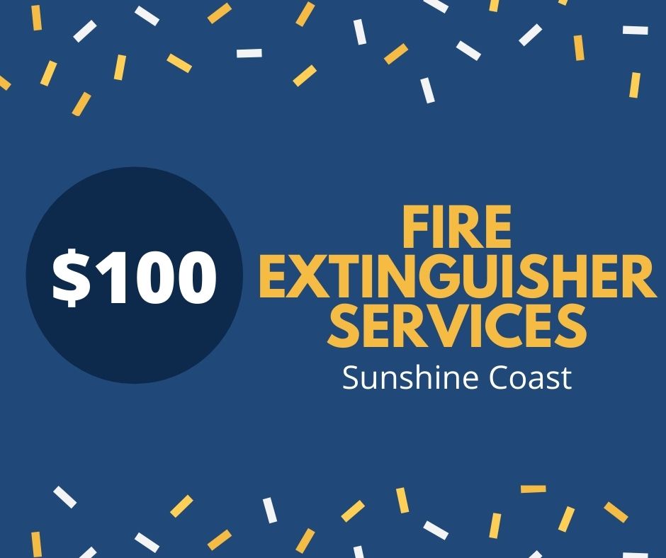 Fire extinguisher services Sunshine Coast
